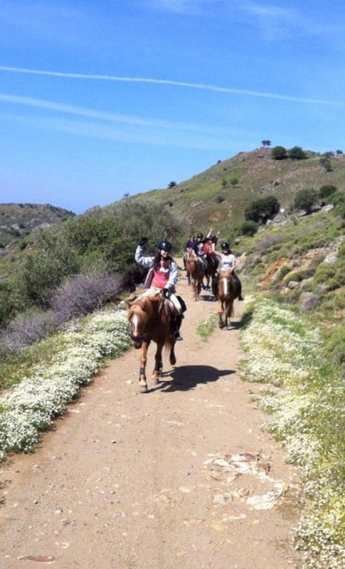 Horse riding